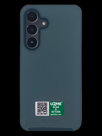U2ME™ Label on a Samsung phone case