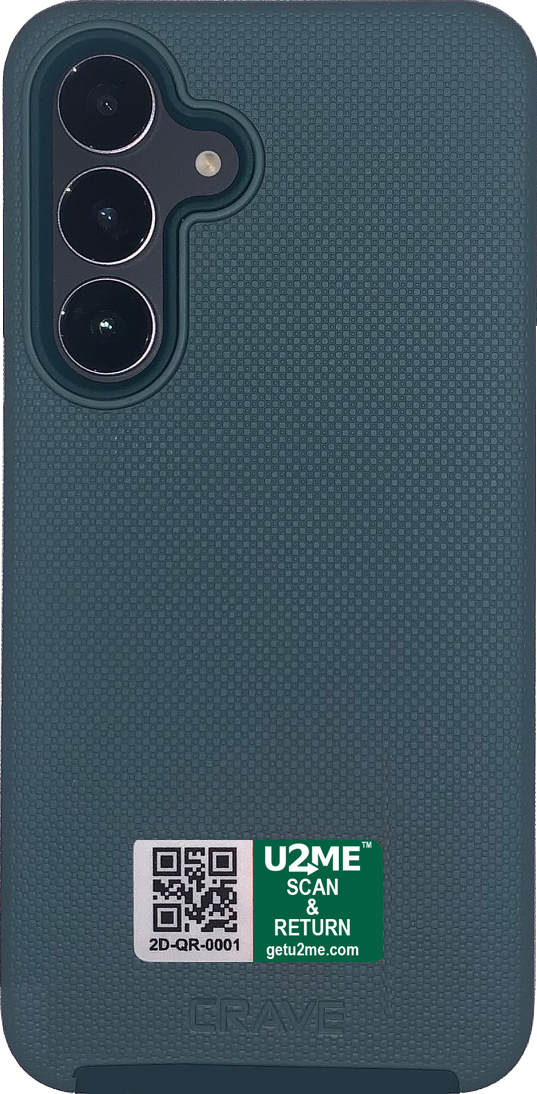 U2ME™ Label on a phone — low-profile protection