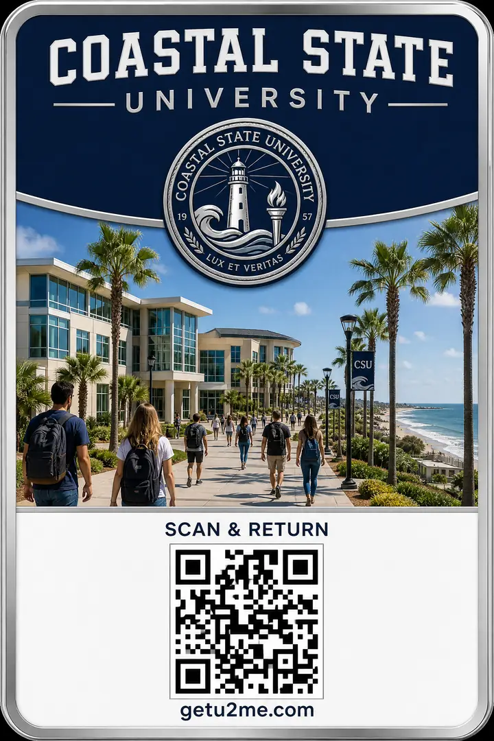 Coastal State University Organizations Badge