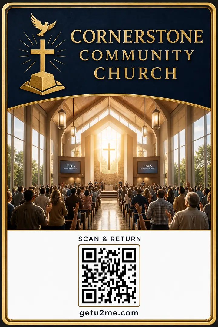 Cornerstone Community Church Organizations Badge